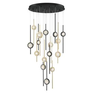 Eurofase - 39465-030 - BARLETTA-CHD-16LT-32IN-GBM - BARLETTA - Gold-Black