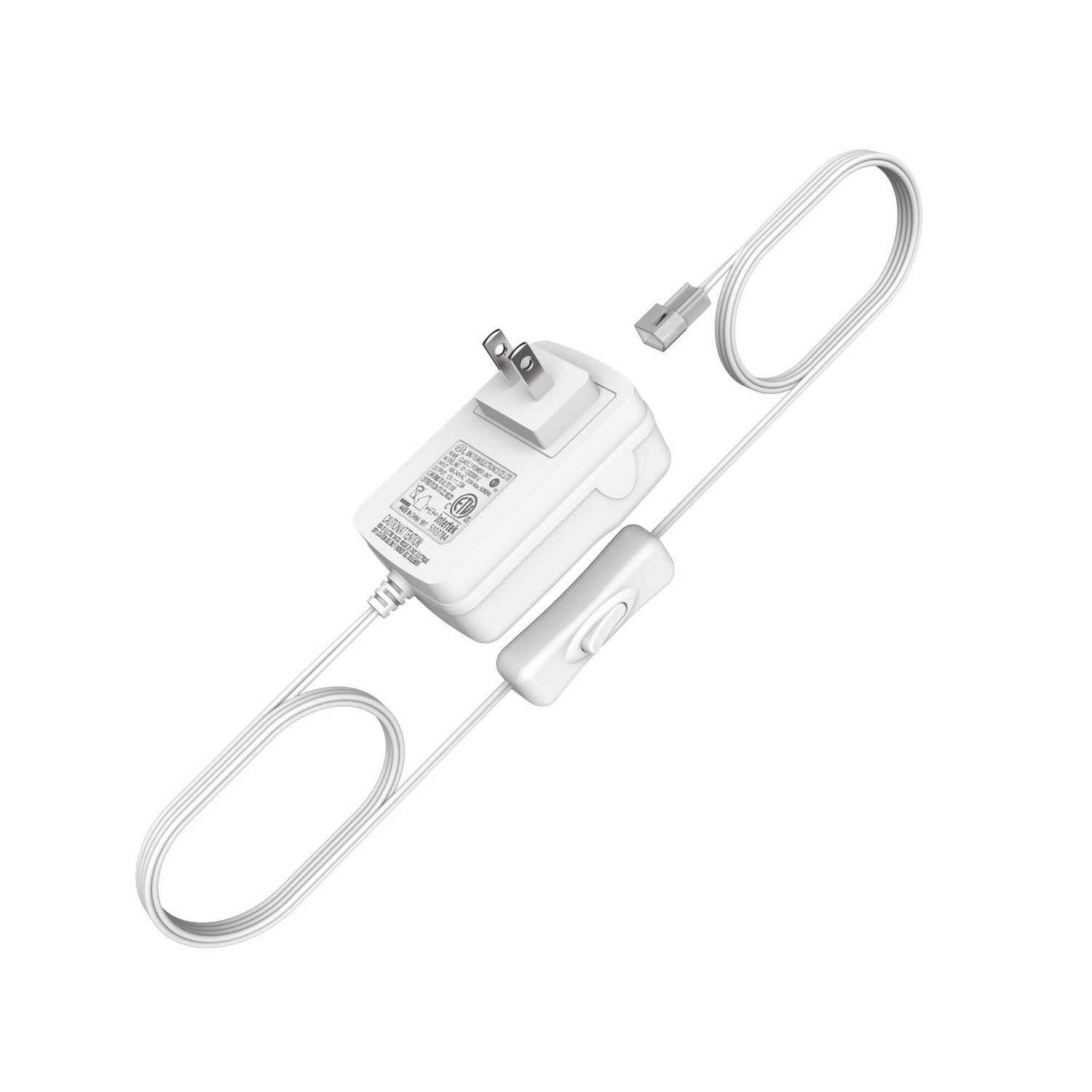 Dals - ETR-LED24WPI - Plug-In Driver With Connector - White
