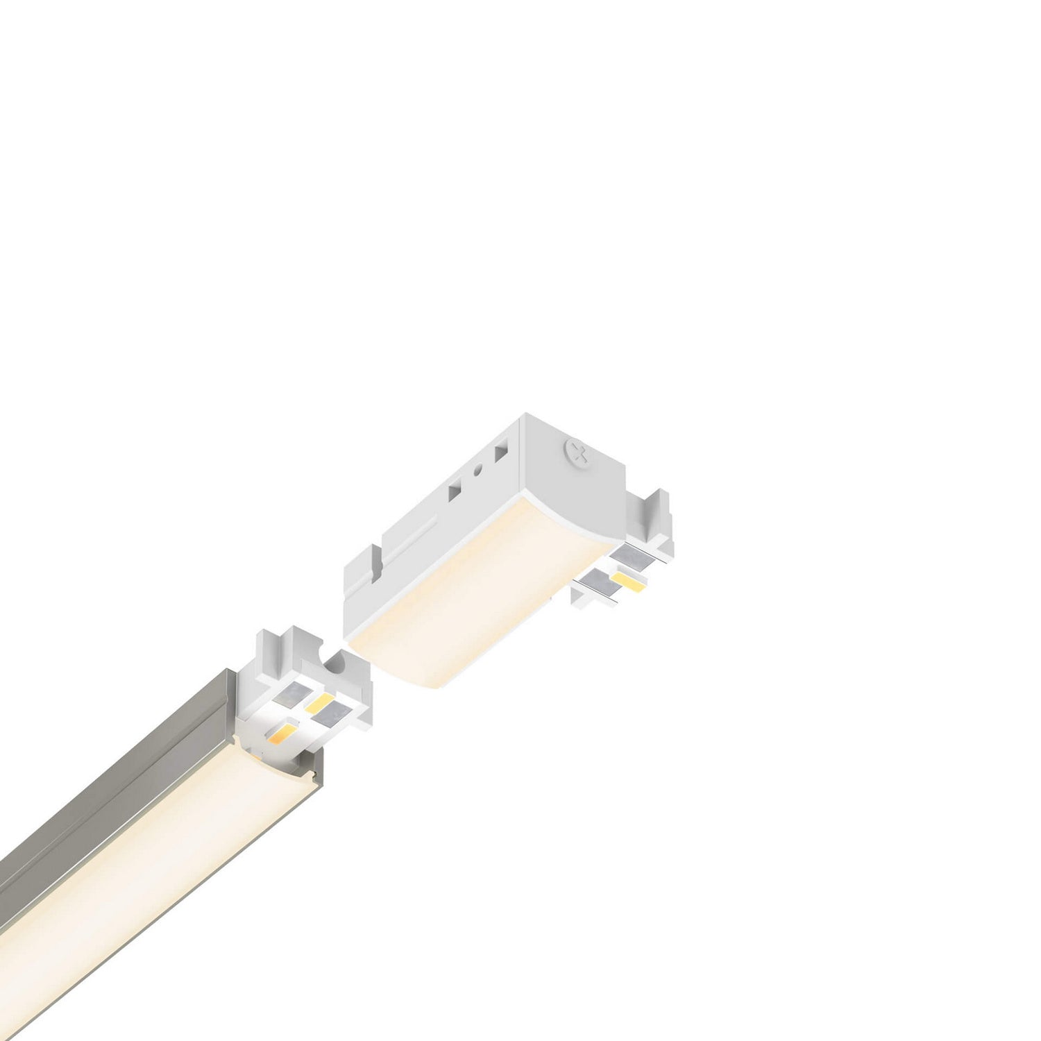 Dals - LINU12-ACC-L-LEFT - LED Ultra Slim Linear Connector - White