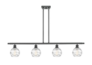 Innovations - 516-4I-BK-G1213-6 - Four Light Island Pendant - Ballston - Matte Black