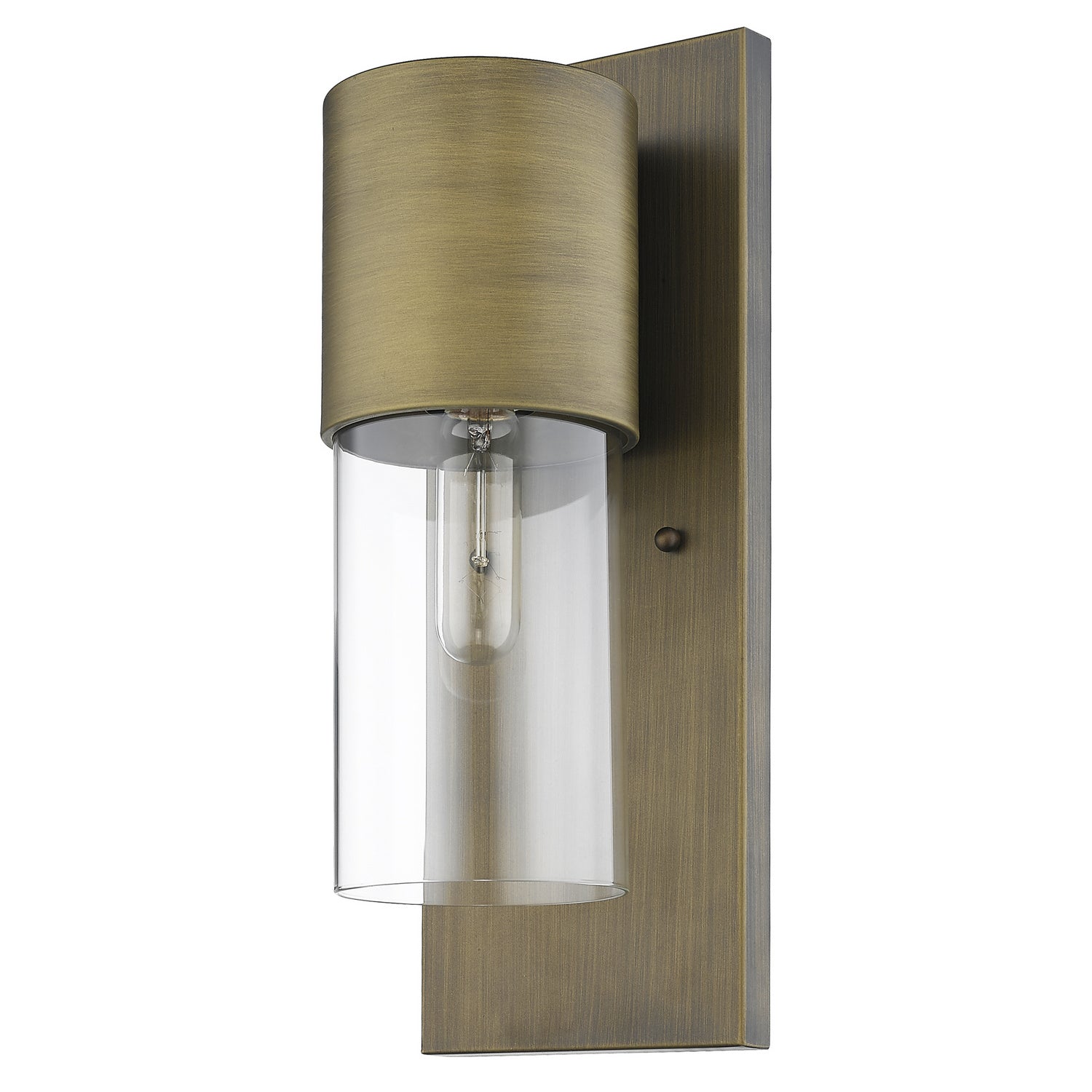 Acclaim Lighting - 1511RB/CL - One Light Wall Sconce - Cooper - Raw Brass