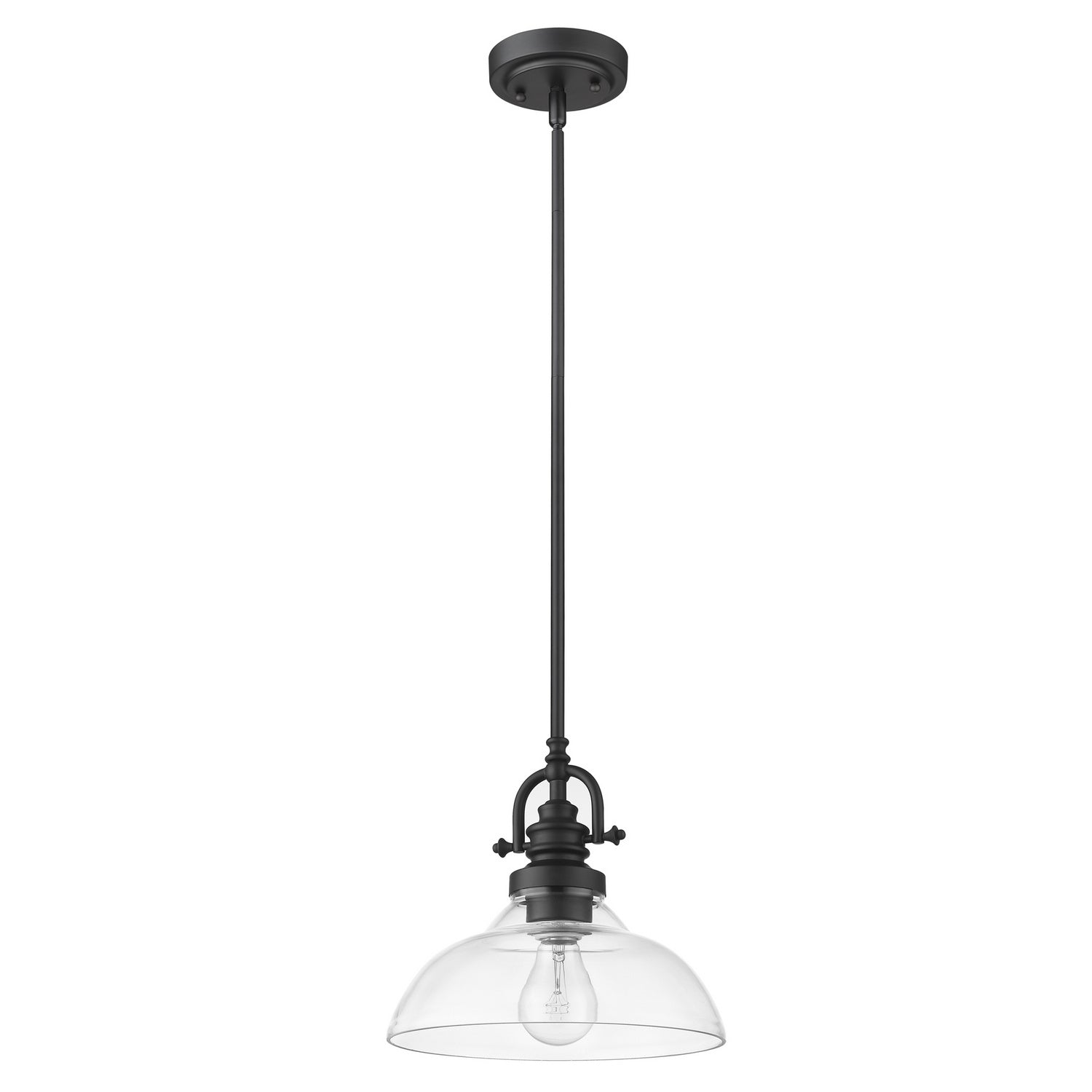 Acclaim Lighting - IN21147BK - One Light Pendant - Virginia - Matte Black