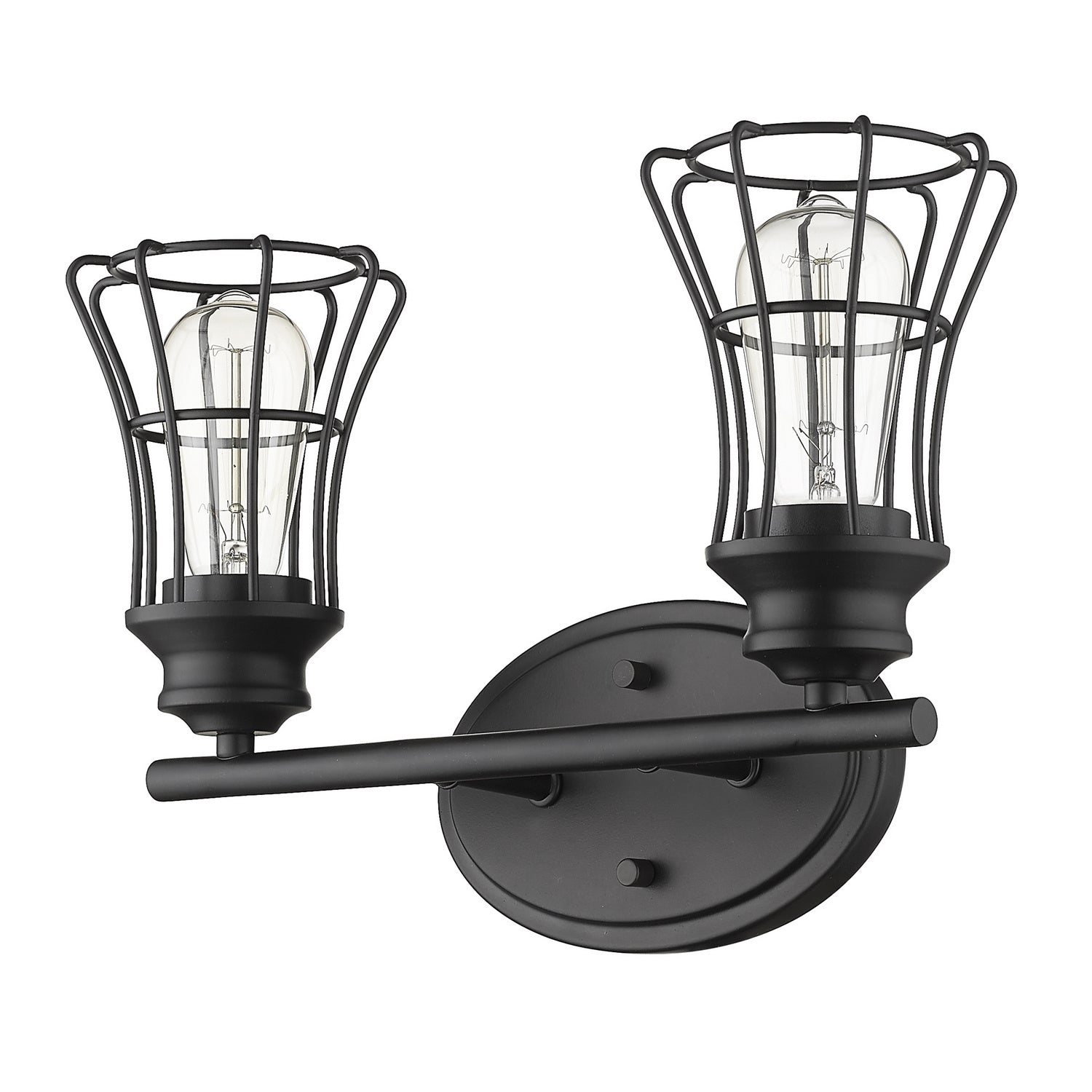 Acclaim Lighting - IN41281BK - Two Light Vanity - Piers - Matte Black