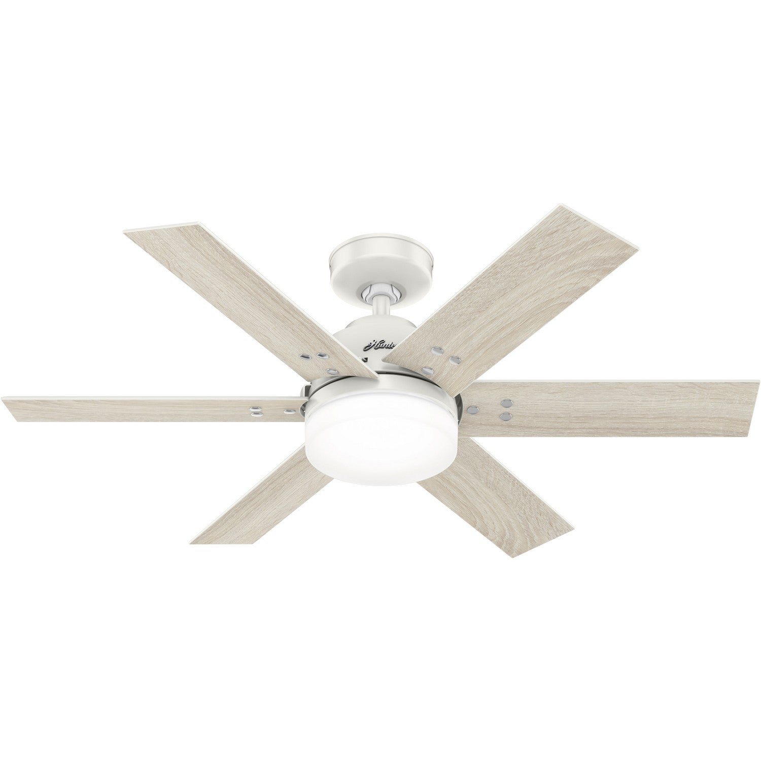 Hunter - 51205 - 44" Ceiling Fan - Pacer - Fresh White