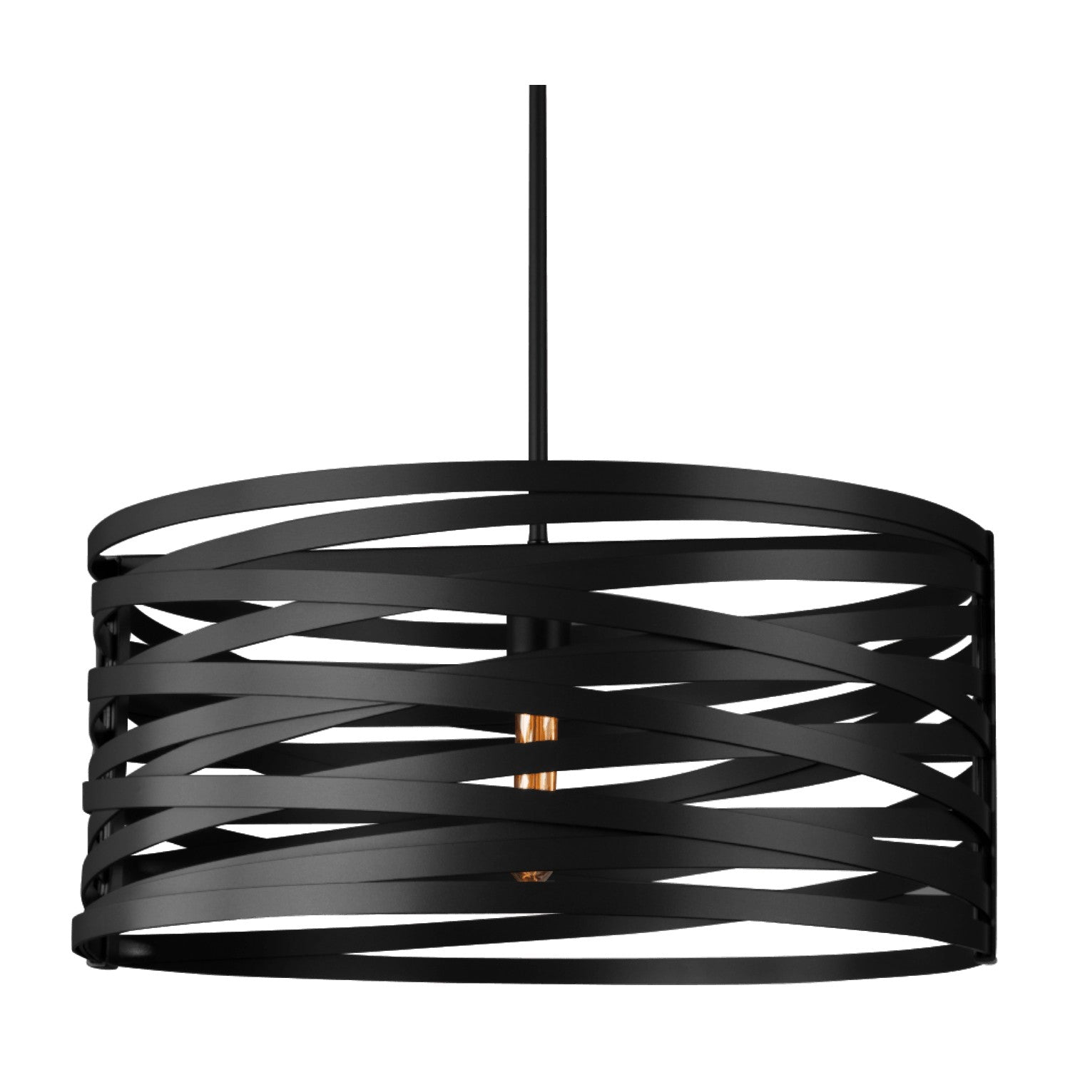 Hammerton Studio - CHB0013-18-MB-0-001-E2 - Pendant - Tempest - Matte Black