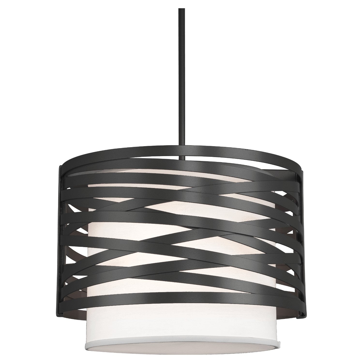 Hammerton Studio - CHB0013-18-MB-SH-001-E2 - Pendant - Tempest - Matte Black