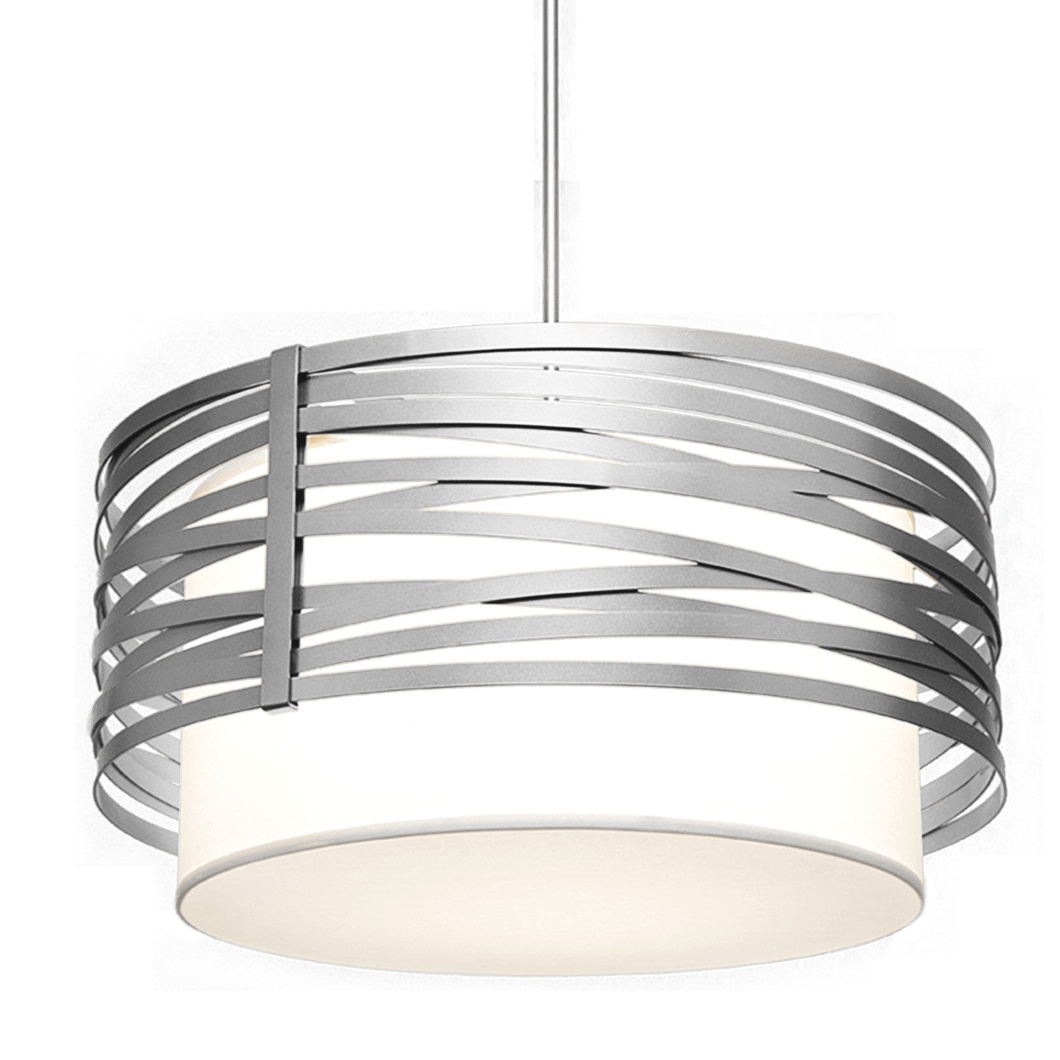 Hammerton Studio - CHB0013-24-BS-SH-001-E2 - Pendant - Tempest - Beige Silver