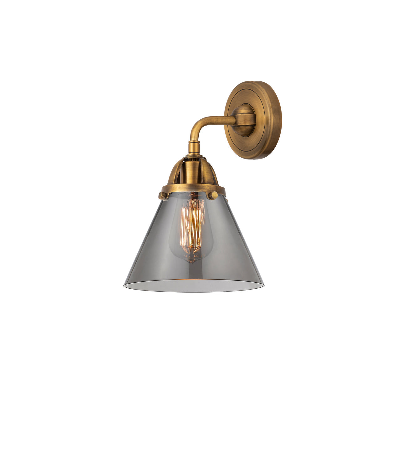 Innovations - 288-1W-BB-G43 - One Light Wall Sconce - Nouveau 2 - Brushed Brass