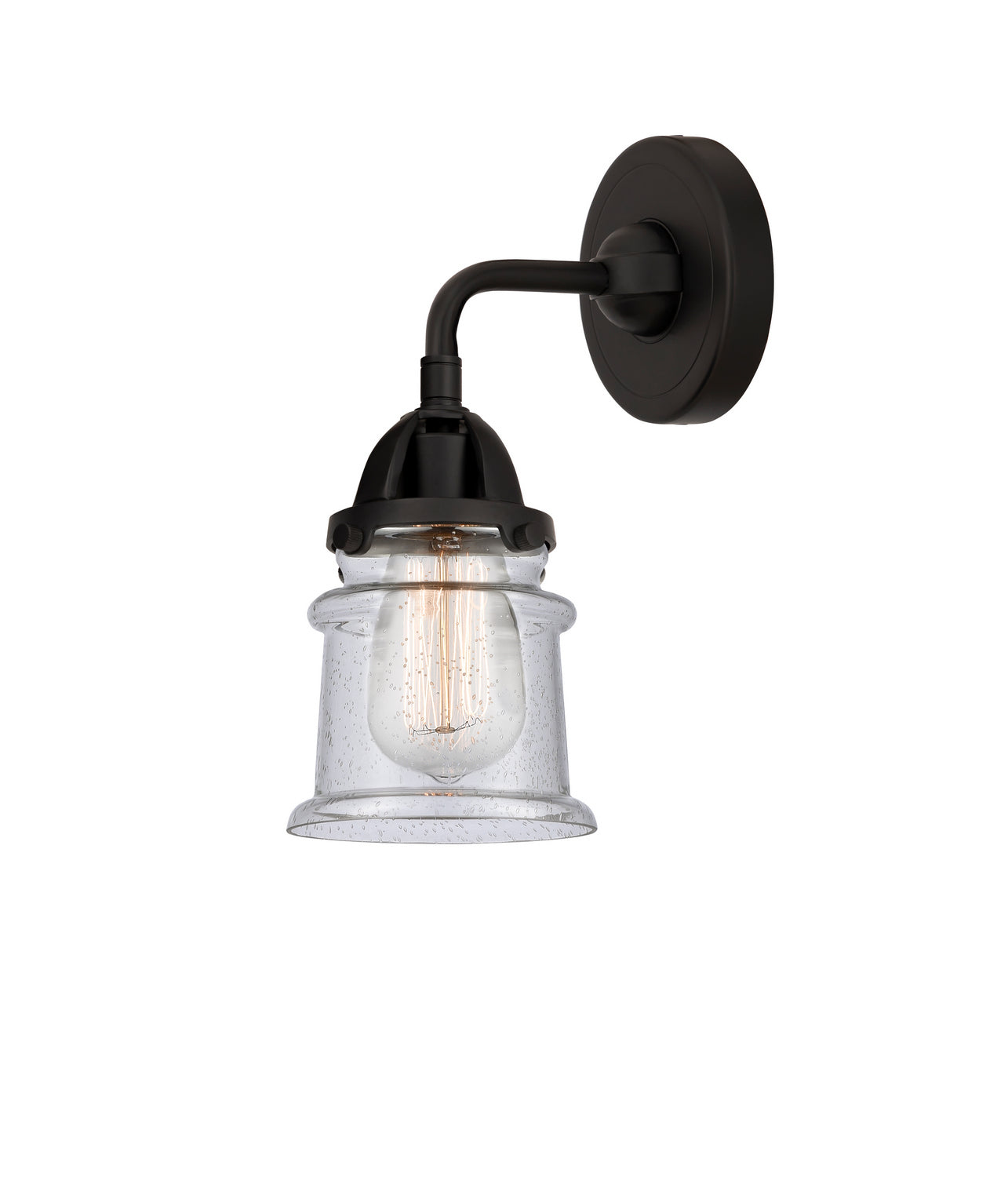 Innovations - 288-1W-BK-G184S - One Light Wall Sconce - Nouveau 2 - Matte Black