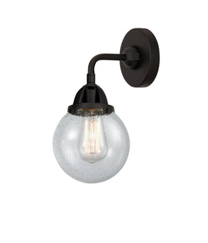 Innovations - 288-1W-BK-G204-6 - One Light Wall Sconce - Nouveau 2 - Matte Black