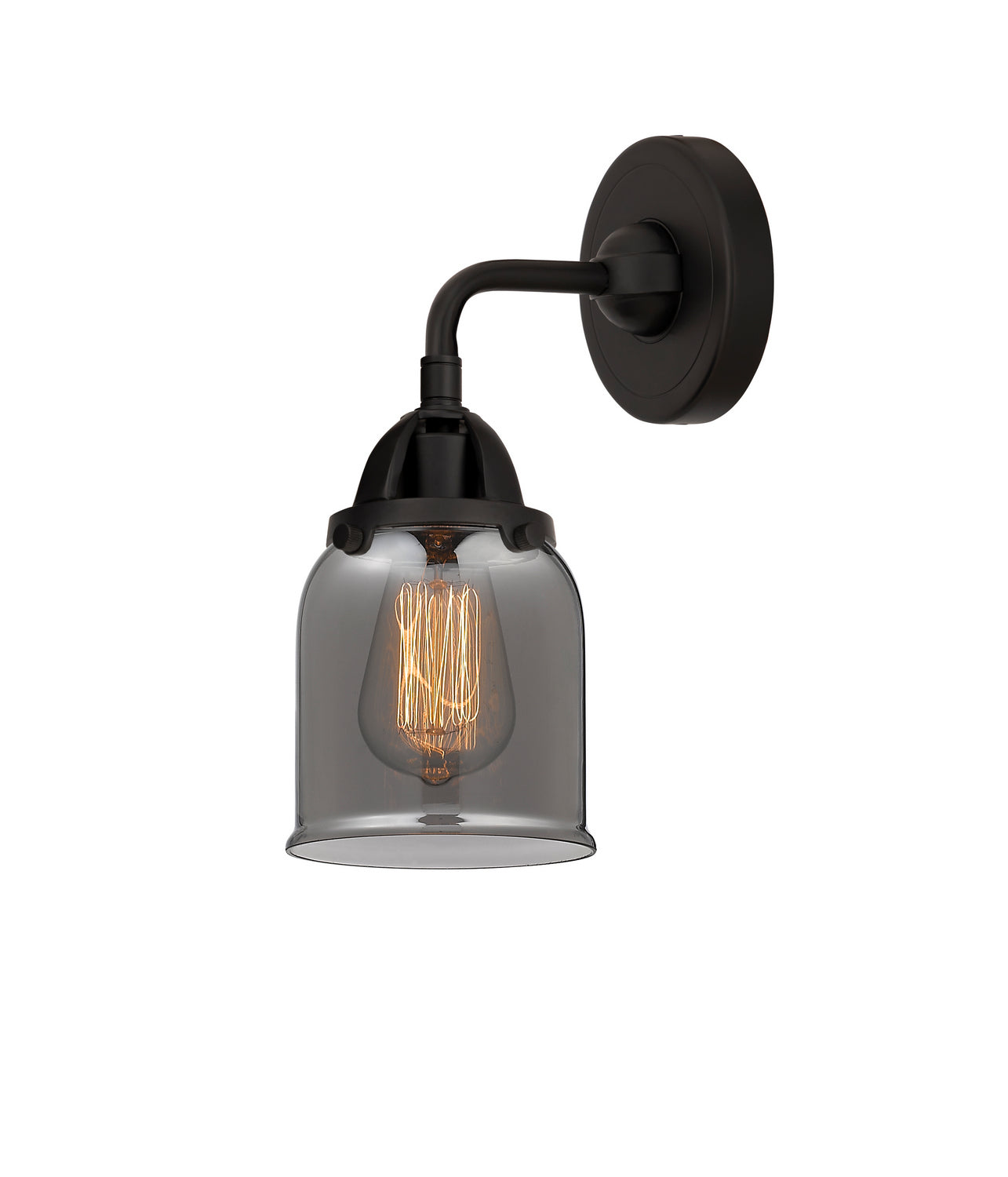 Innovations - 288-1W-BK-G53 - One Light Wall Sconce - Nouveau 2 - Matte Black