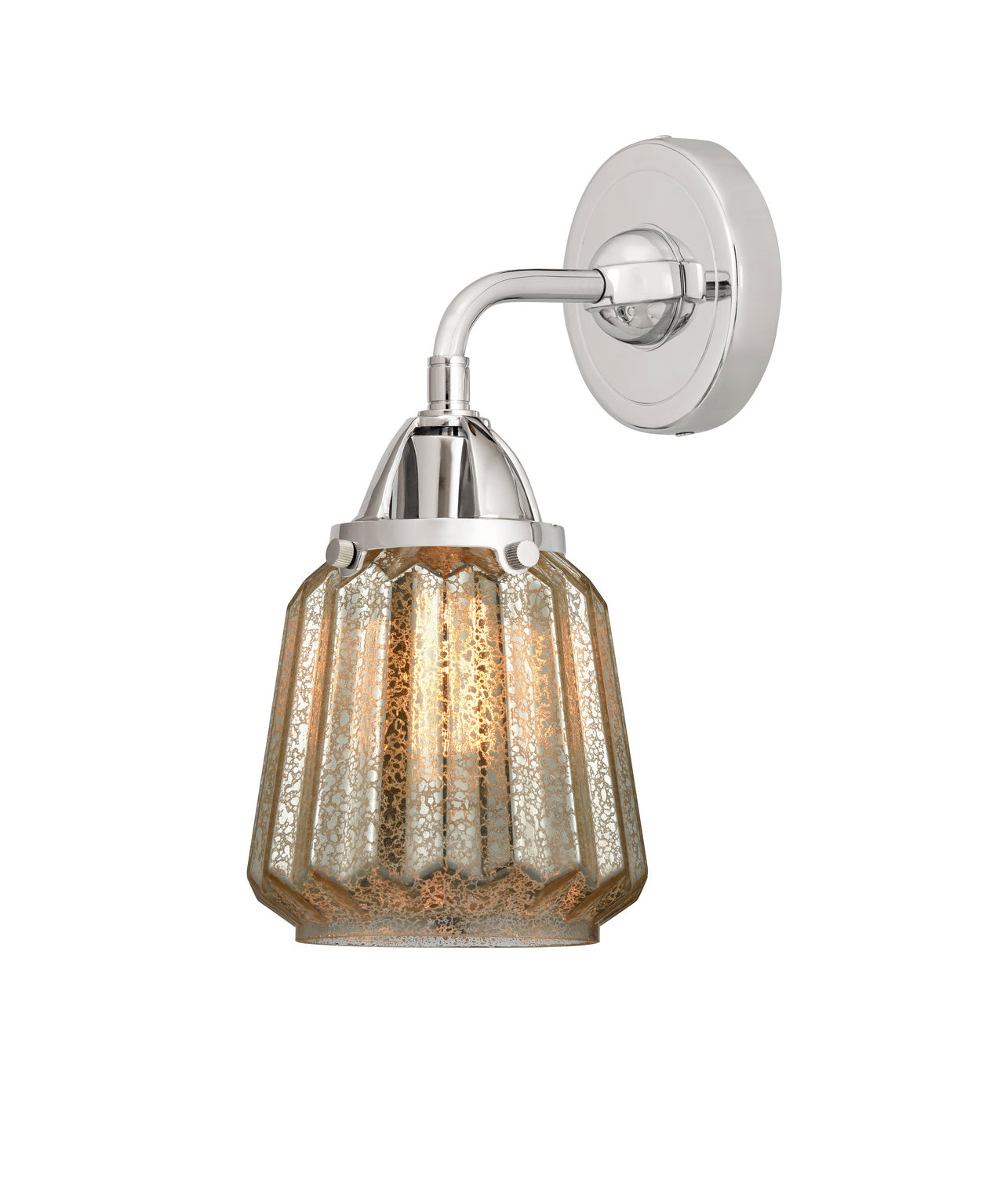 Innovations - 288-1W-PC-G146 - One Light Wall Sconce - Nouveau 2 - Polished Chrome