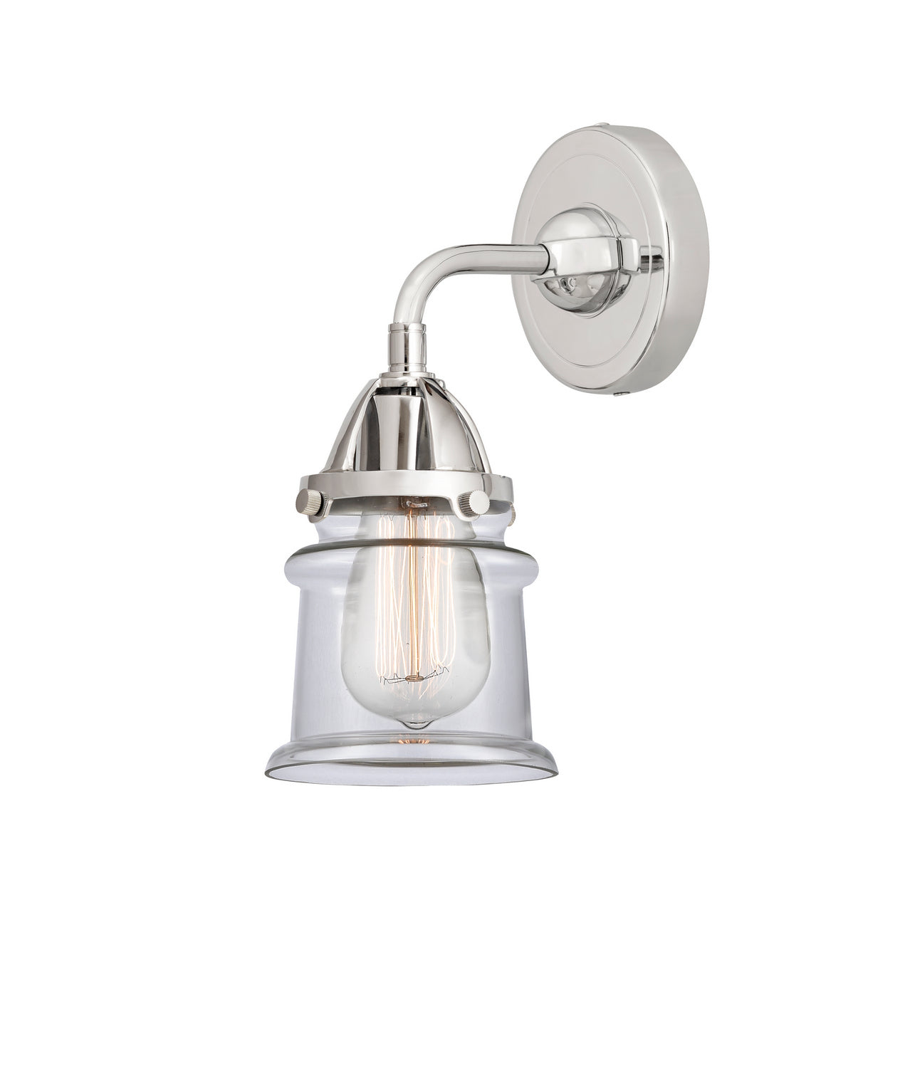 Innovations - 288-1W-PC-G182S - One Light Wall Sconce - Nouveau 2 - Polished Chrome