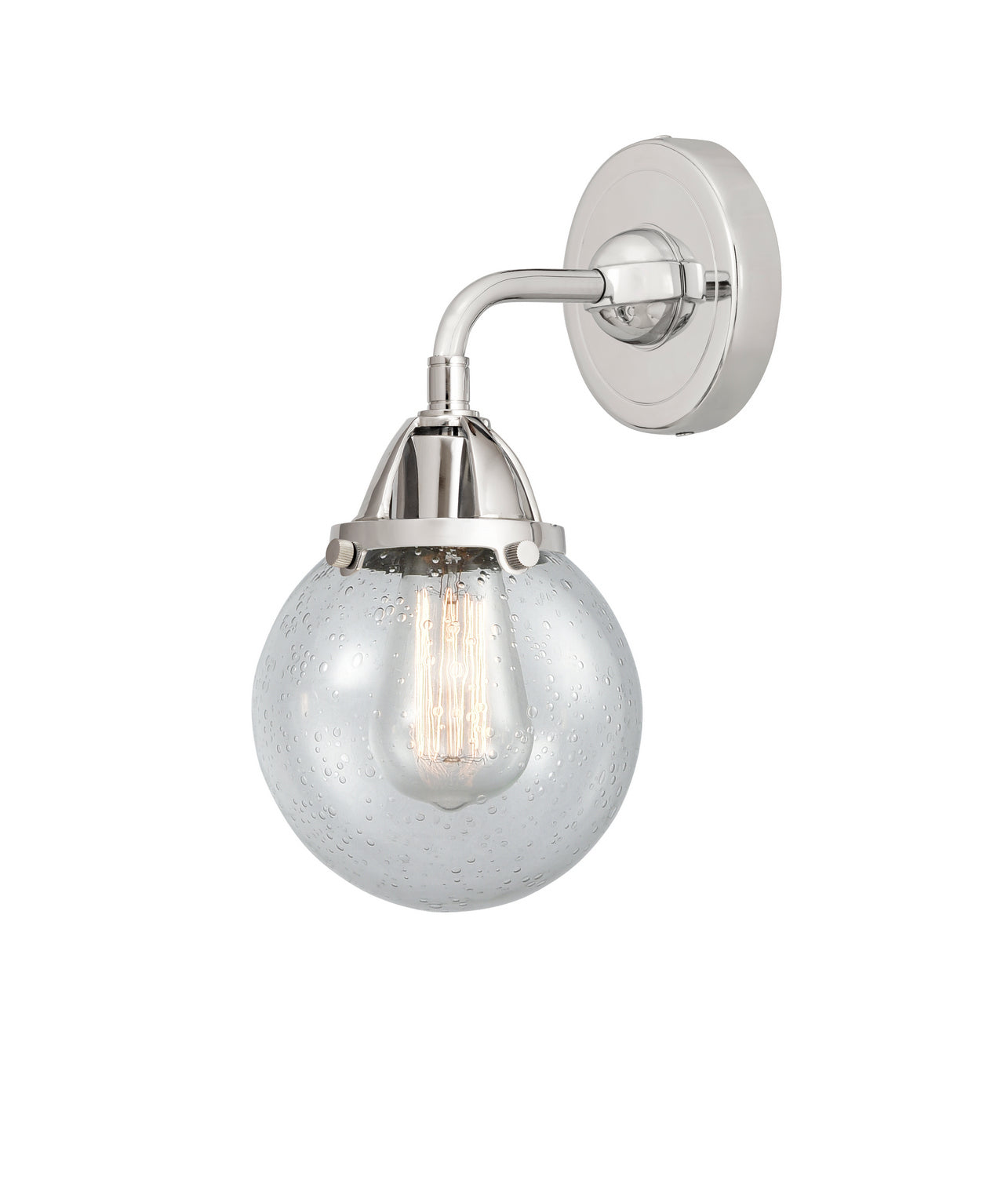 Innovations - 288-1W-PC-G204-6 - One Light Wall Sconce - Nouveau 2 - Polished Chrome