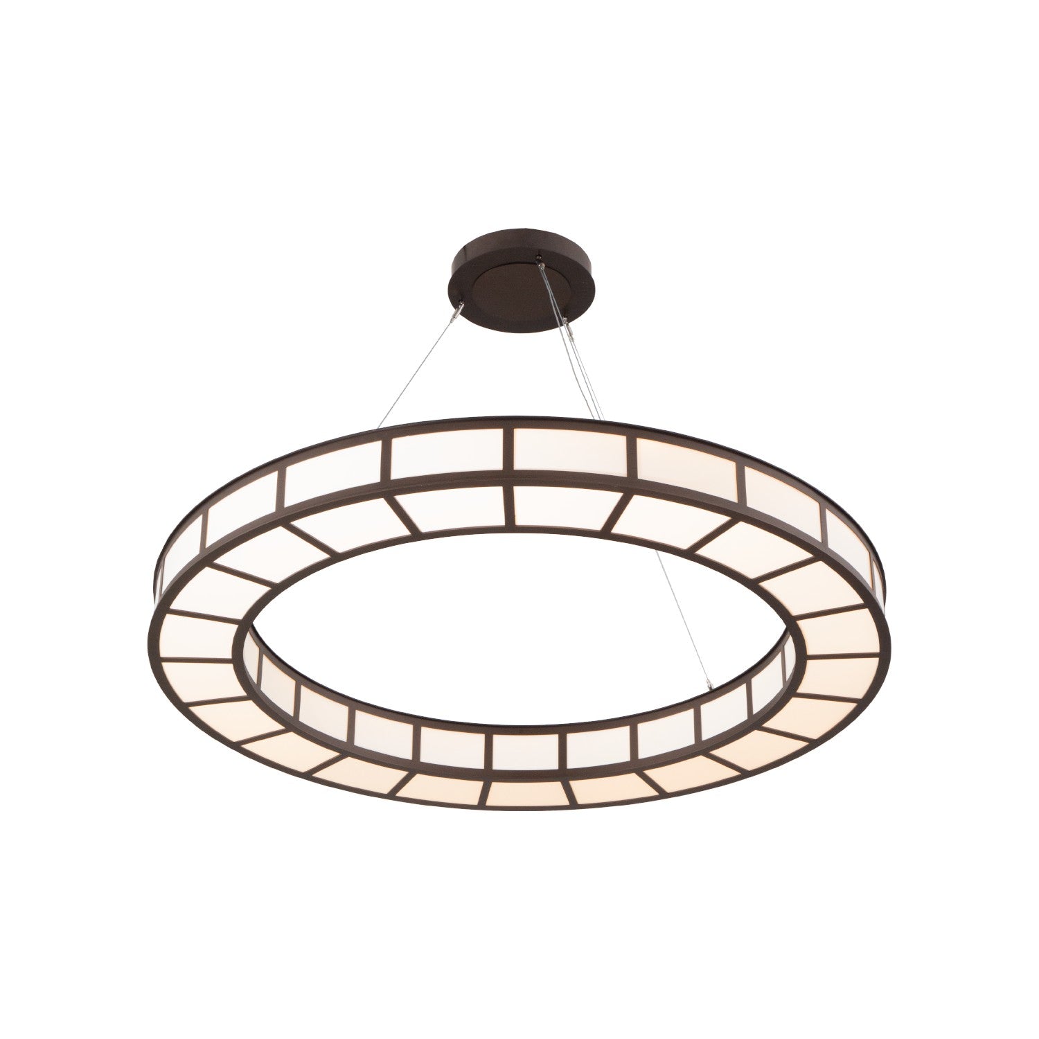 Hammerton Studio - CHB0033-48-FB-WL-CA1-L3 - LED Chandelier - Carlyle - Flat Bronze