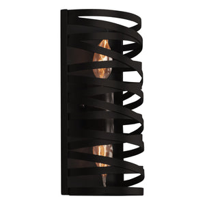 Hammerton Studio - CSB0013-12-MB-0-E1 - Wall Sconce - Tempest - Matte Black