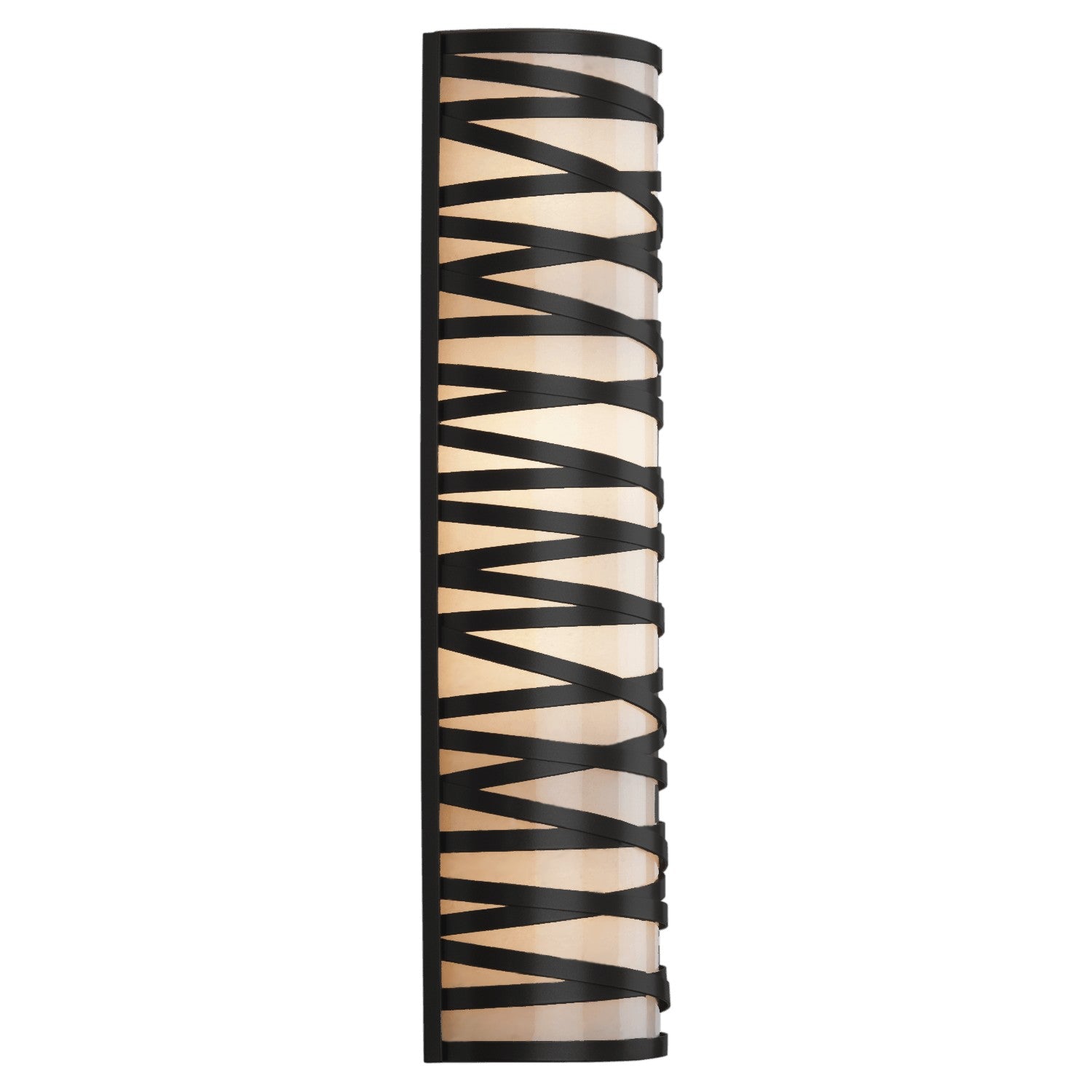 Hammerton Studio - CSB0013-24-MB-F-E2 - Wall Sconce - Tempest - Matte Black