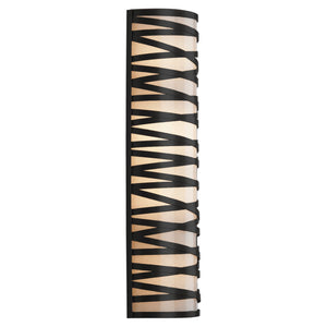 Hammerton Studio - CSB0013-24-MB-F-E2 - Wall Sconce - Tempest - Matte Black