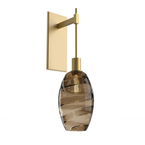 Hammerton Studio - IDB0035-24-GB-OB-E2 - One Light Wall Sconce - Ellisse - Gilded Brass