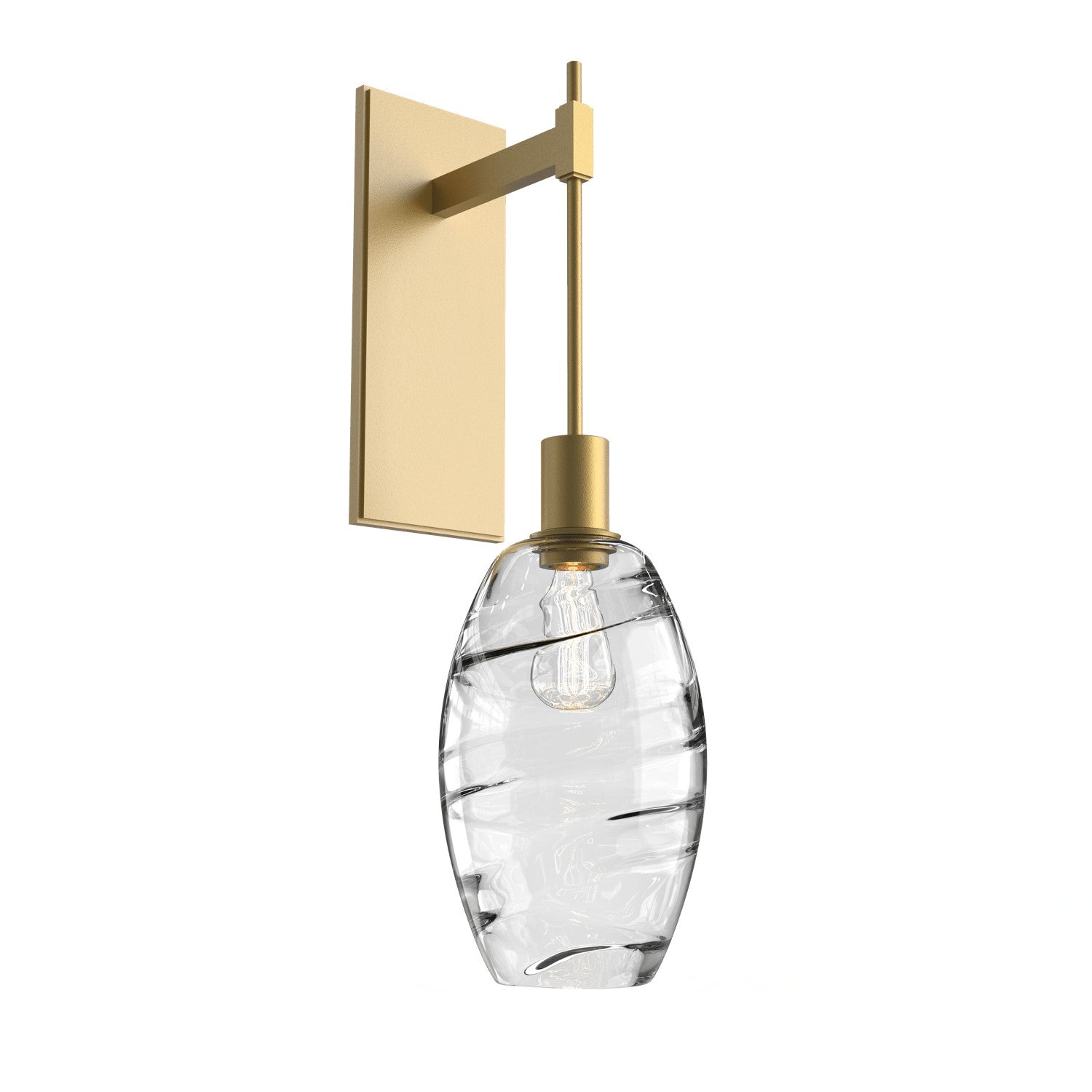 Hammerton Studio - IDB0035-24-GB-OC-E2 - One Light Wall Sconce - Ellisse - Gilded Brass