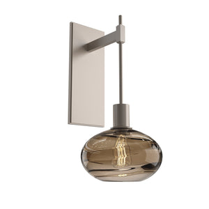 Hammerton Studio - IDB0036-18-BS-OB-E2 - One Light Wall Sconce - Coppa - Beige Silver