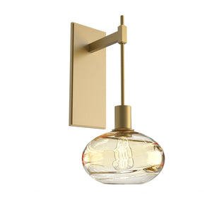 Hammerton Studio - IDB0036-18-GB-OA-E2 - One Light Wall Sconce - Coppa - Gilded Brass