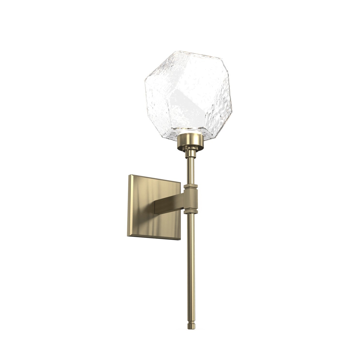 Hammerton Studio - IDB0039-08-HB-C-L1 - LED Wall Sconce - Gem - Heritage Brass