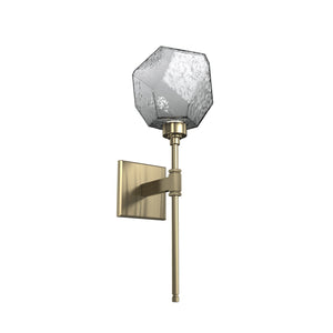 Hammerton Studio - IDB0039-08-HB-S-L1 - LED Wall Sconce - Gem - Heritage Brass