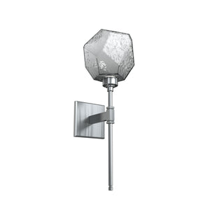 Hammerton Studio - IDB0039-08-SN-S-L1 - LED Wall Sconce - Gem - Satin Nickel