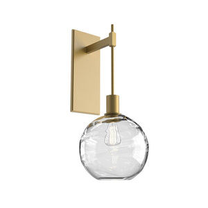 Hammerton Studio - IDB0047-22-GB-OC-E2 - One Light Wall Sconce - Optic Blown Glass - Gilded Brass