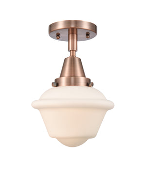 Innovations - 447-1C-AC-G531-LED - LED Flush Mount - Caden - Antique Copper