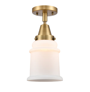 Innovations - 447-1C-BB-G181 - One Light Flush Mount - Caden - Brushed Brass