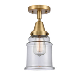 Innovations - 447-1C-BB-G182 - One Light Flush Mount - Caden - Brushed Brass