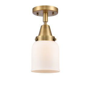 Innovations - 447-1C-BB-G51 - One Light Flush Mount - Caden - Brushed Brass