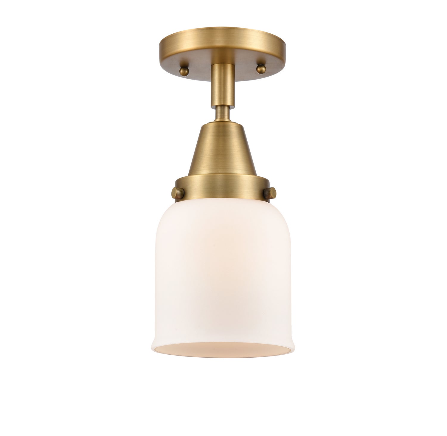 Innovations - 447-1C-BB-G51-LED - LED Flush Mount - Caden - Brushed Brass