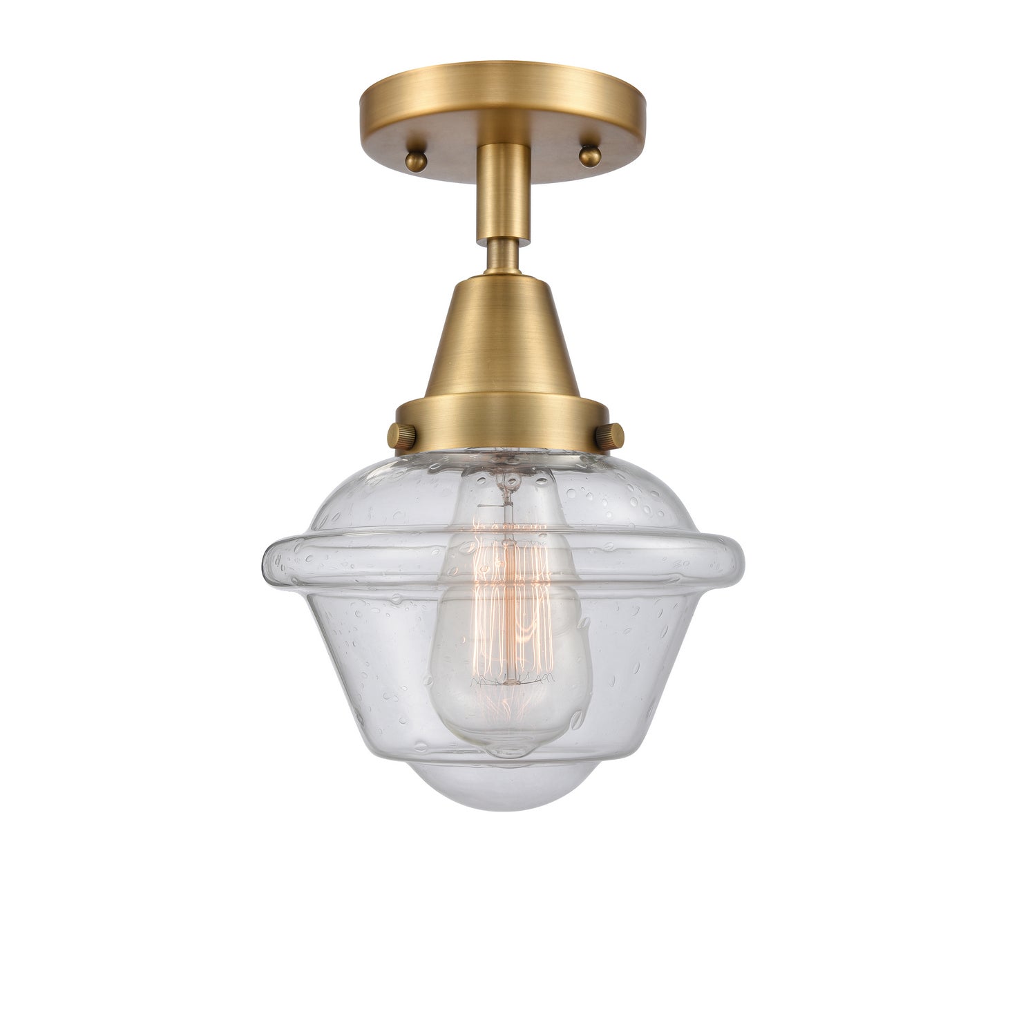 Innovations - 447-1C-BB-G534-LED - LED Flush Mount - Caden - Brushed Brass