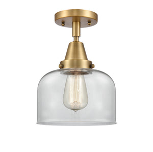 Innovations - 447-1C-BB-G72 - One Light Flush Mount - Caden - Brushed Brass