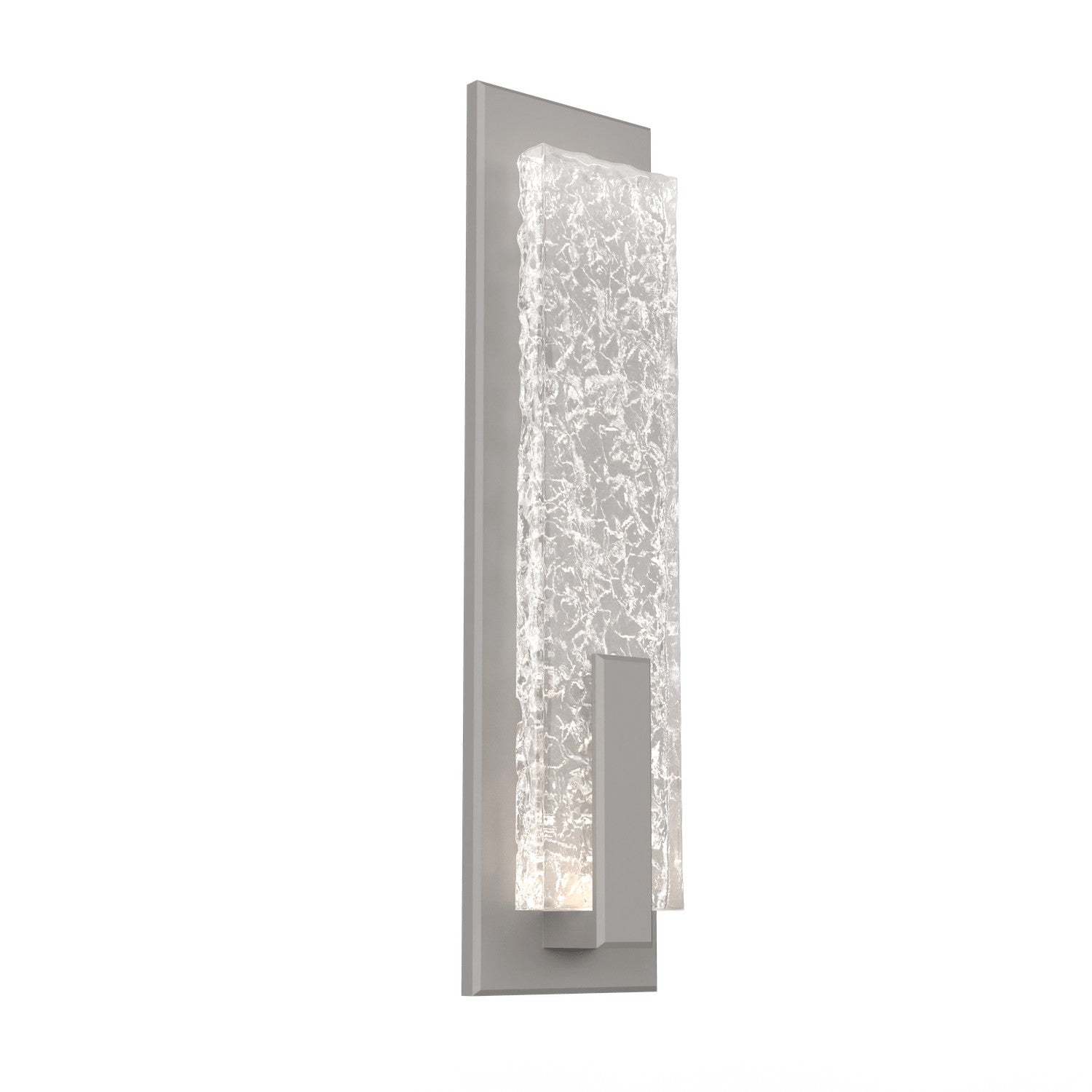 Hammerton Studio - IDB0061-19-BS-GC-L1 - LED Wall Sconce - Glacier - Beige Silver