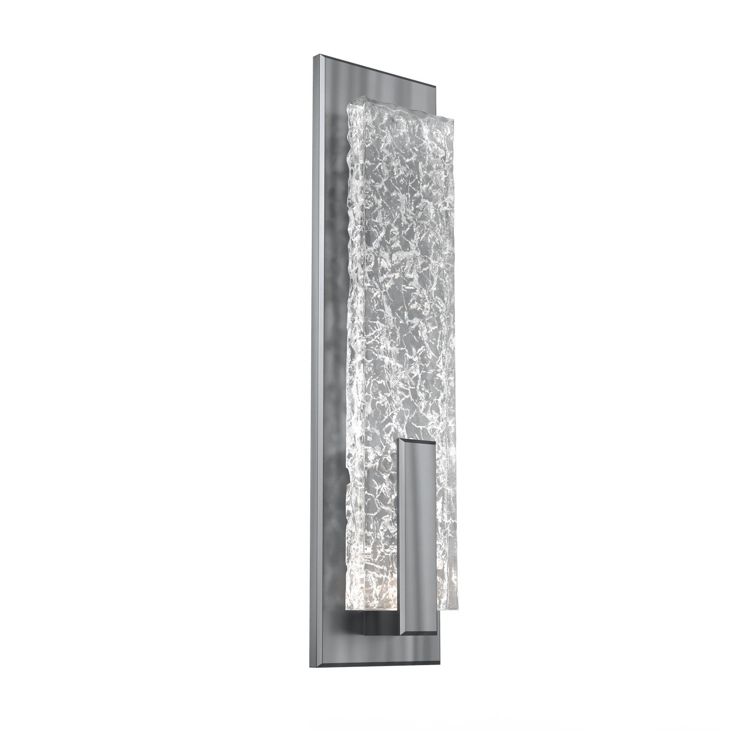 Hammerton Studio - IDB0061-19-GM-GC-L1 - LED Wall Sconce - Glacier - Gunmetal