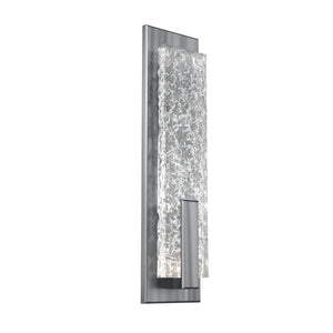 Hammerton Studio - IDB0061-19-GM-GC-L3 - LED Wall Sconce - Glacier - Gunmetal