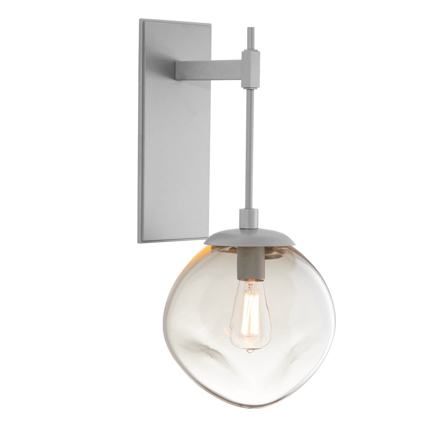 Hammerton Studio - IDB0062-22-BS-A-E2 - One Light Wall Sconce - Aster - Beige Silver