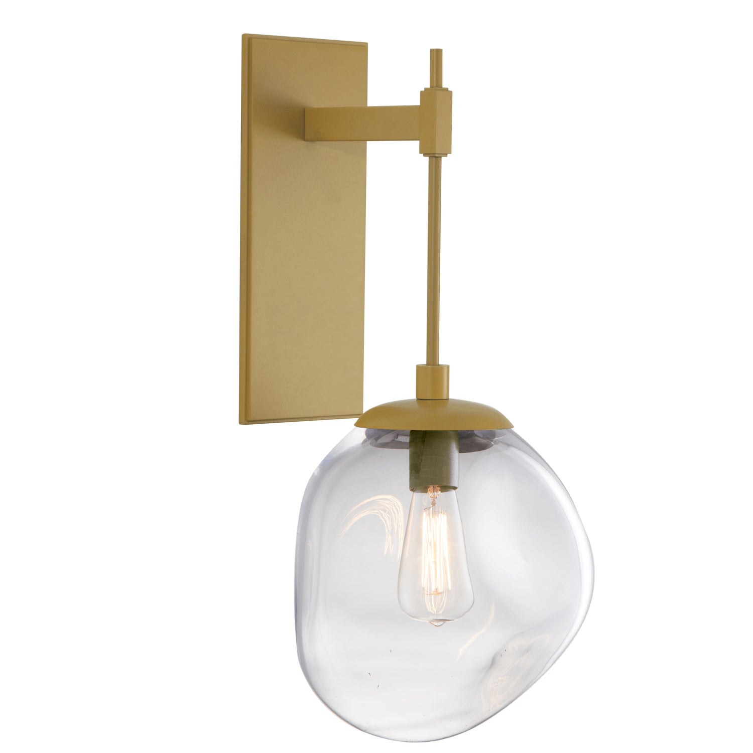 Hammerton Studio - IDB0062-22-GB-C-E2 - One Light Wall Sconce - Aster - Gilded Brass