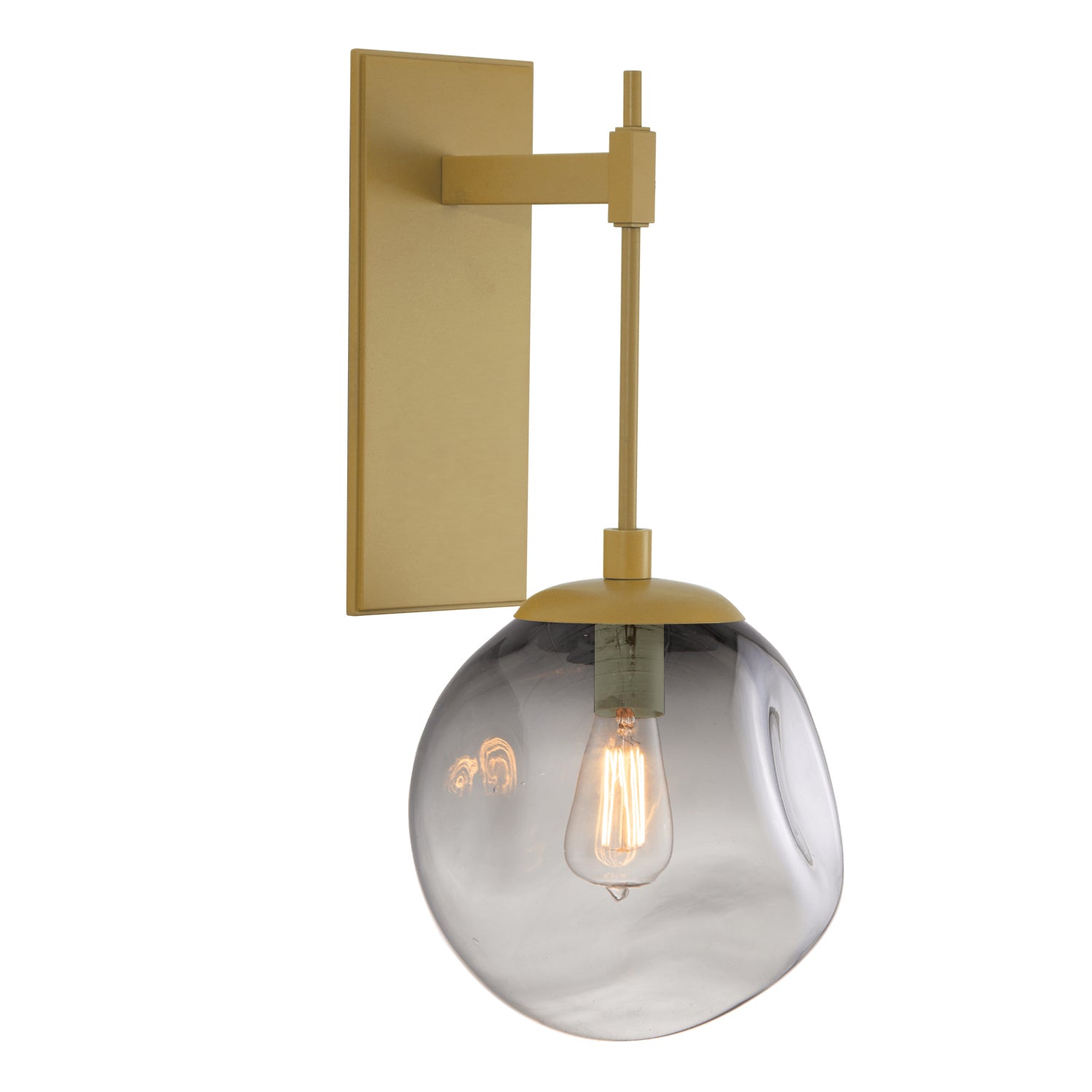 Hammerton Studio - IDB0062-22-GB-S-E2 - One Light Wall Sconce - Aster - Gilded Brass