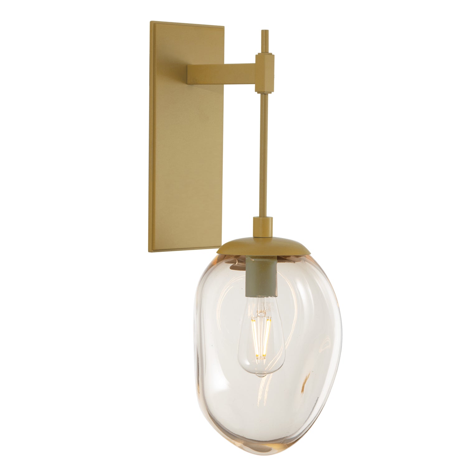 Hammerton Studio - IDB0063-23-GB-A-E2 - One Light Wall Sconce - Meteo - Gilded Brass