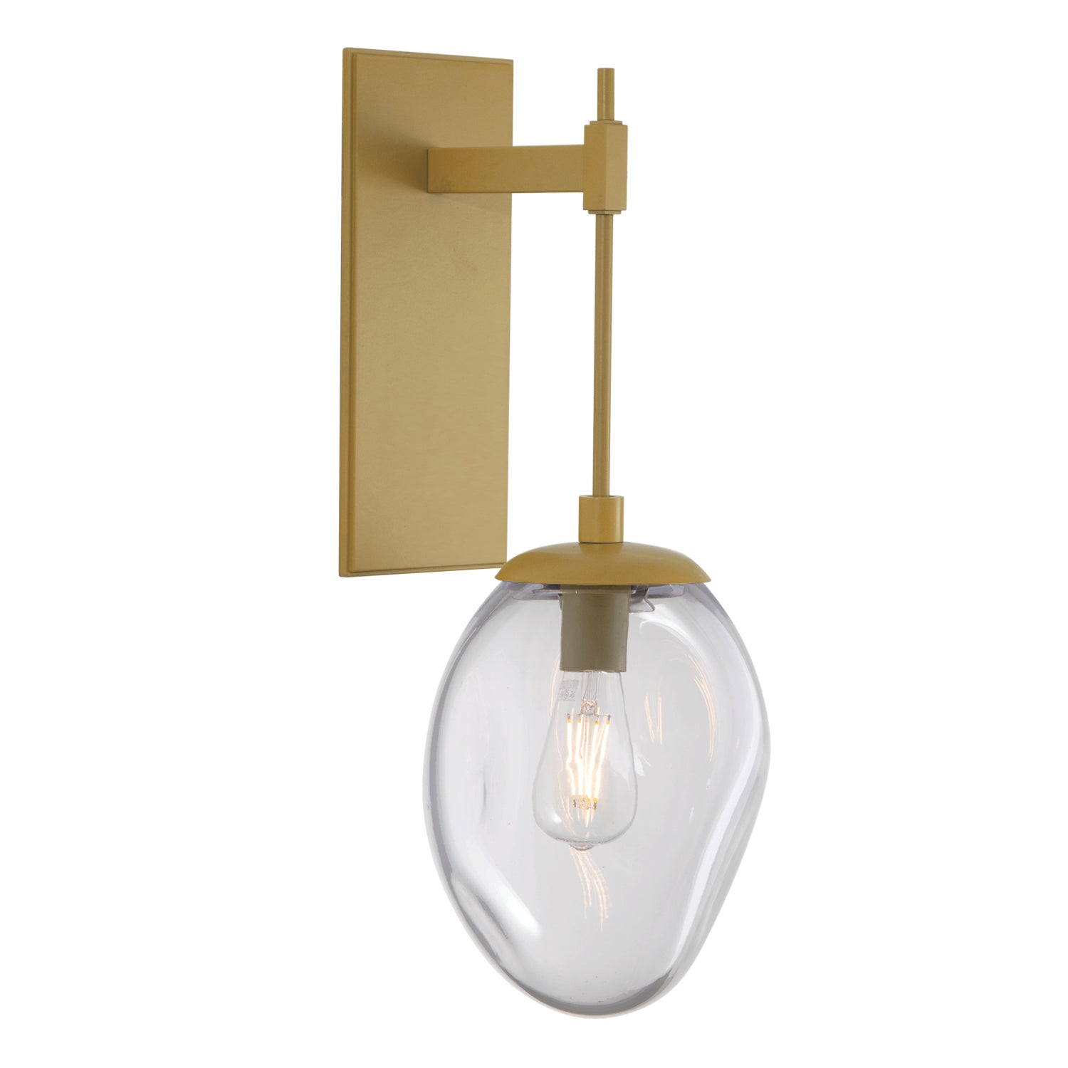 Hammerton Studio - IDB0063-23-GB-C-E2 - One Light Wall Sconce - Meteo - Gilded Brass