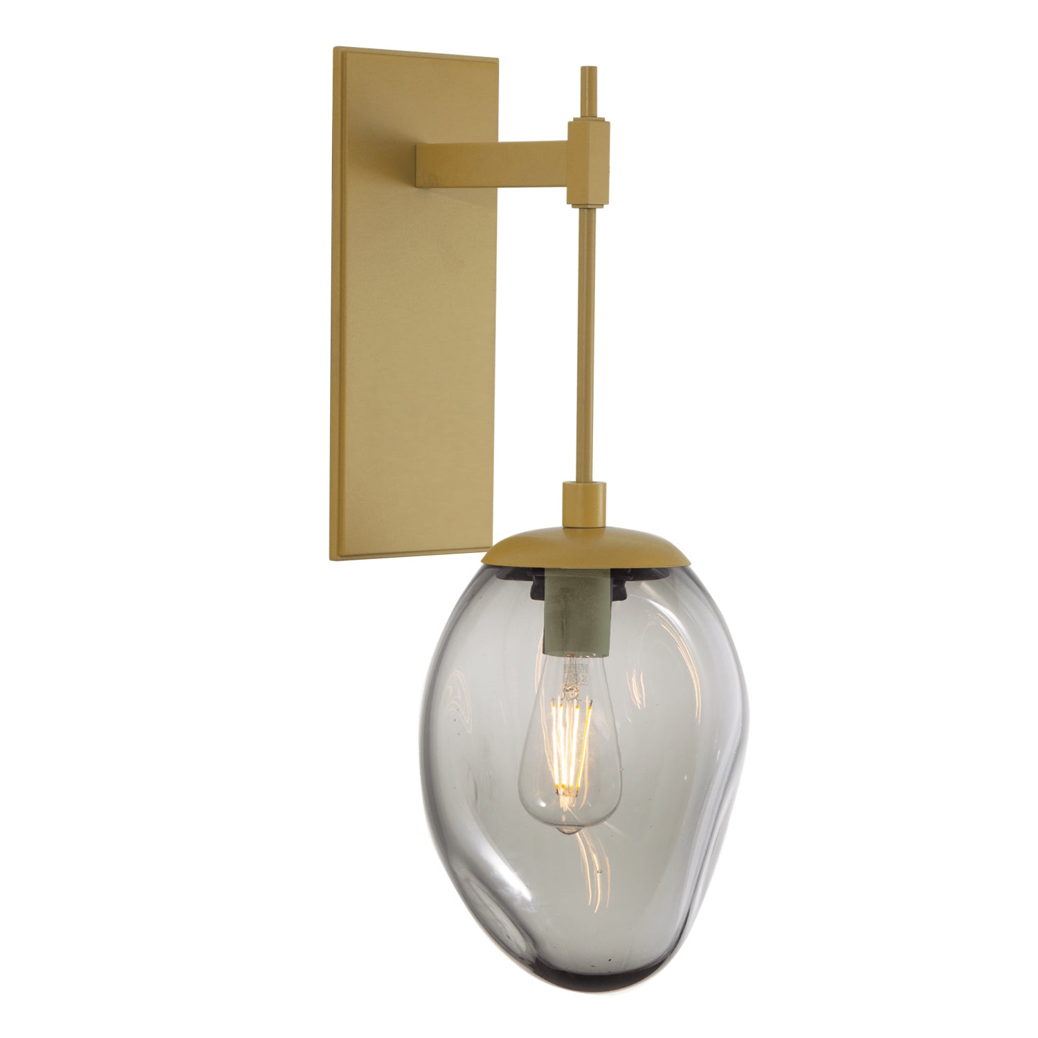 Hammerton Studio - IDB0063-23-GB-S-E2 - One Light Wall Sconce - Meteo - Gilded Brass