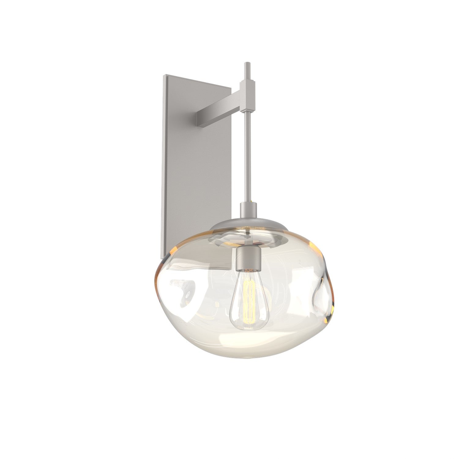 Hammerton Studio - IDB0064-20-BS-A-E2 - One Light Wall Sconce - Nebula - Beige Silver