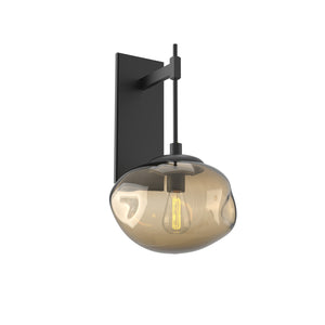 Hammerton Studio - IDB0064-20-MB-B-E2 - One Light Wall Sconce - Nebula - Matte Black