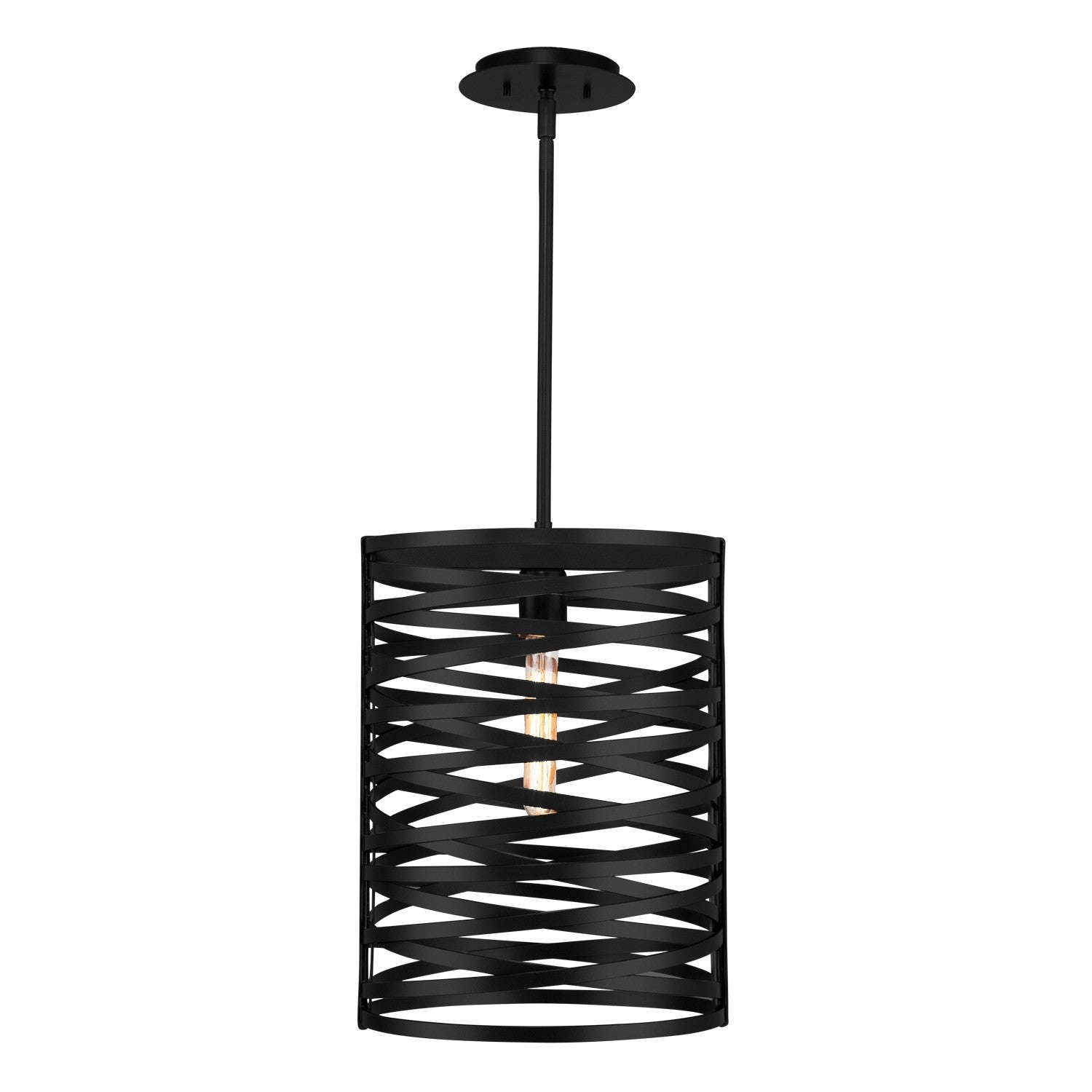 Hammerton Studio - LAB0013-16-MB-0-001-E2 - One Light Pendant - Tempest - Matte Black