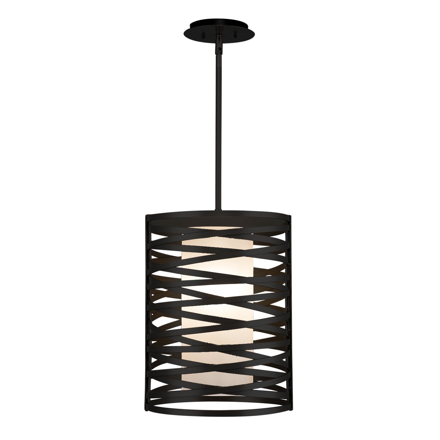 Hammerton Studio - LAB0013-16-MB-F-001-E2 - One Light Pendant - Tempest - Matte Black